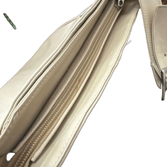 Coronado Leather Concealed Carry Purse Lock w/ 2 Keys Hobo Tan Zipper Pocket EUC - Picture 8 of 16